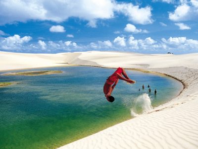 Foto sem data
Lagoa no Parque Nacional de Lençóis Maranhenses